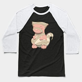 Mummy Crested Gecko Baseball T-Shirt